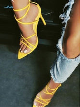 Load image into Gallery viewer, Sexy Yellow Heels
